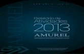Relatório de Atividades AMUREL - 2013