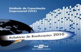 Relatório de Realizações 2010 - Unidade de Capacitação Empresarial (UCE), do Sebrae Nacional