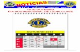 Informativo dos clubes do Distrito LC8 – Edição de outubro de 2012