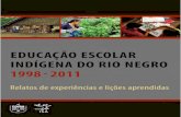 Educação Escolar Indígena do Rio Negro 1998-2011