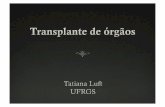 Aula sobre Transplante de Órgãos