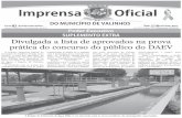Imprensa Oficial do município de Valinhos - Edição 1372