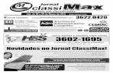 Jornal ClassiMax 20 de março de 2012