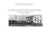 Inventário Órgãos Municipais de Gerenciamento do Transporte Coletivo em BH - BHTRANS (1939 – 1981)