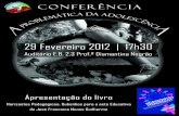 Conferência: A problemática da adolescência