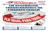Jornal do Metalúrgico 995 - Específico Embraer