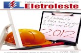 Tabela de produtos de Dezembro e Janeiro - nº 116  - Eletroleste