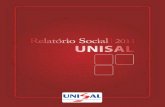 Relatório Social 2011 | UNISAL