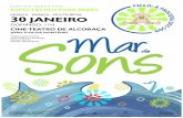 Cartaz  :: Mar de Sons :: Espectáculo para Bebés :: 30 de Janeiro :: Cine-Teatro de Alcobaça