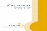 Catálogo CAPACI 2012