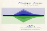 Finanças Locais 1991-1994