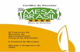 Cartilha de receitas Mesa Brasil SESC 2008