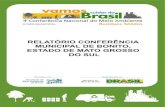 Relatório 4ª Conferência do Meio Ambiente de Bonito (MS)