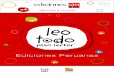 Catálogo Ediciones Peruanas