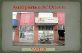 AUTOPARTES DEL ORIENTE