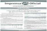 Imprensa Oficial do município de Valinhos - Edição 1355