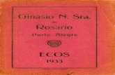 Revista Ecos Rosariense 1933 | Colégio Marista Rosário