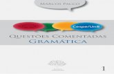 eBook Questões Comentadas: Gramática - Cespe/UnB