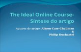 O curso online ideal
