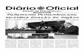 Diario Oficial de Pernambuco do Poder Legislativo.