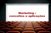 Marketing conceitos e aplicações