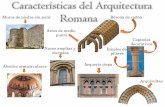 Características del Arquitectura Romana