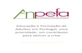 Dossier ANPEFA - Avaliação crítica dos estudos