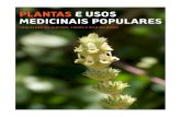 Plantas e usos medicinais populares