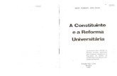 LYRA FILHO A constituinte e a reforma universitária