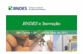 Palestra "BNDES e Inovacao" dia 03 de maio de 2011 em Sao Carlos SP na UFSCar
