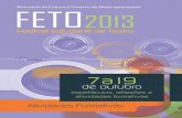 FETO 2013 - Atividades Formativas
