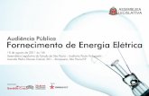 Audiência Pública Transmissão de Energia Elétrica