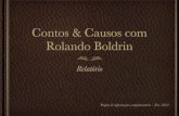 Relatório Contos & Causos com Rolando Boldrin