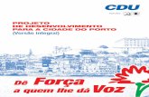 Projecto de Desenvolvimento para a CIdade do Porto