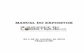 LOGISTIQUE 2012 - Manual do Expositor