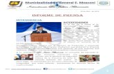 Informe de Prensa 30 de Abril 2013