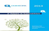 Relatório de sustentabilidade Quimicryl 2013