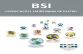 BSI - Certificações em Sistemas de Gestão