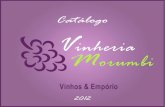 Catalogo de vinhos 2012
