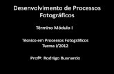 Apresentação término do módulo I - Desenvolvimento de Processos Fotográficos