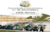 Comemorações do 159.º Aniversário da Sociedade FIlarmónica 1.º de Dezembro do Montijo