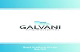 Manual de Aplicação Galvani