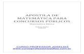 Apostila de Matemática para Concursos - Professor Joselias