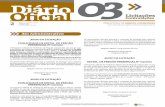 Aviso de Licitação Publicidade de Edital de Pregão Presencial N° 01, 02, 03, 04 e 05/2012