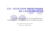 Ecologia microbiana en alimentos