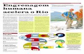 "Engrenagem Humana acelera o Rio" - Jornal O Dia - 25.05.2011