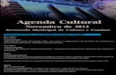 Agenda Novembro de 2012