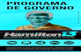 Programa de Governo - Hamilton