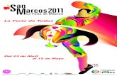 Cartel Oficial de la Feria Nacional de San Marcos 2011 (PDF)