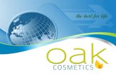 Apresentação Oak Cosmetics